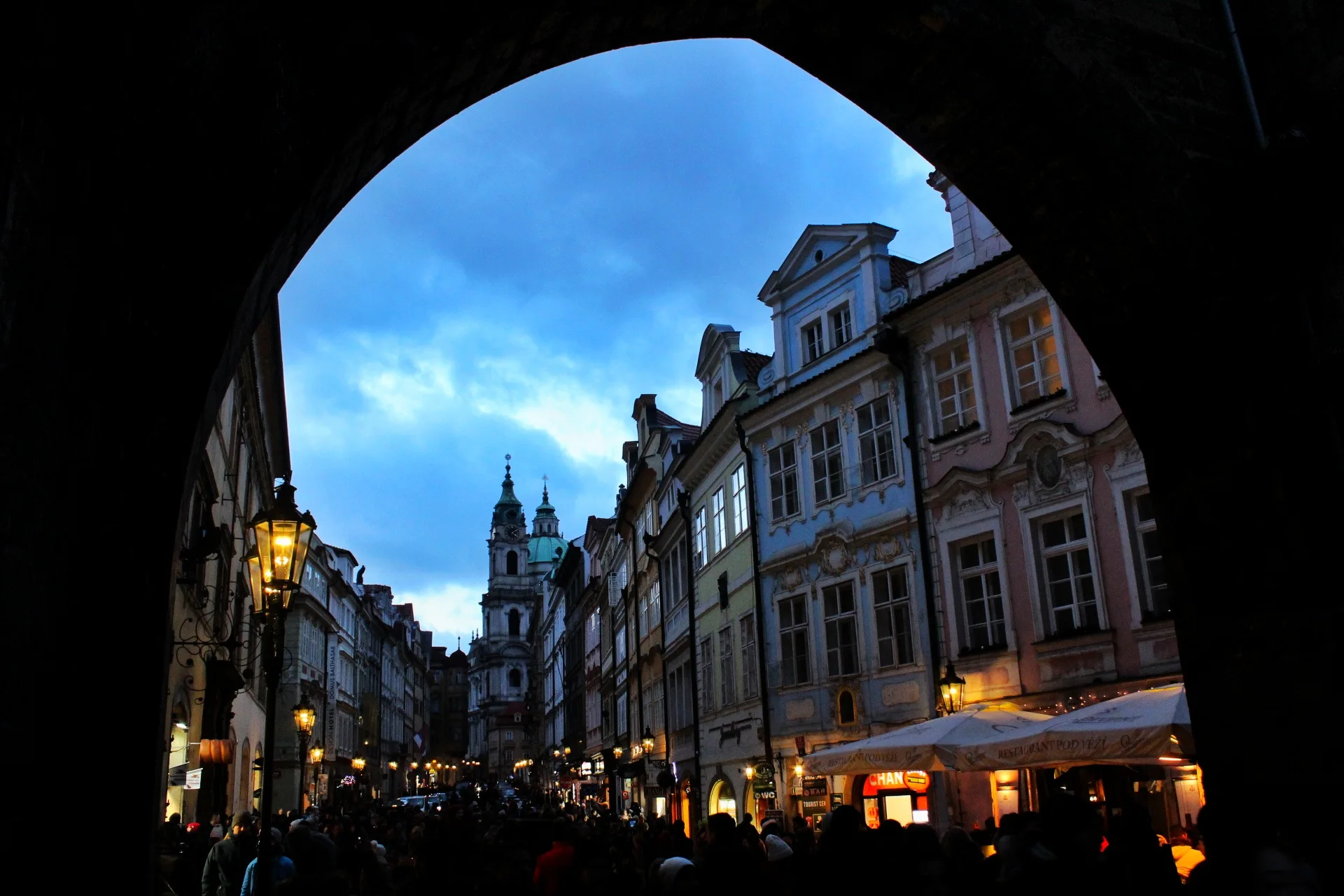 Street scene in Prague